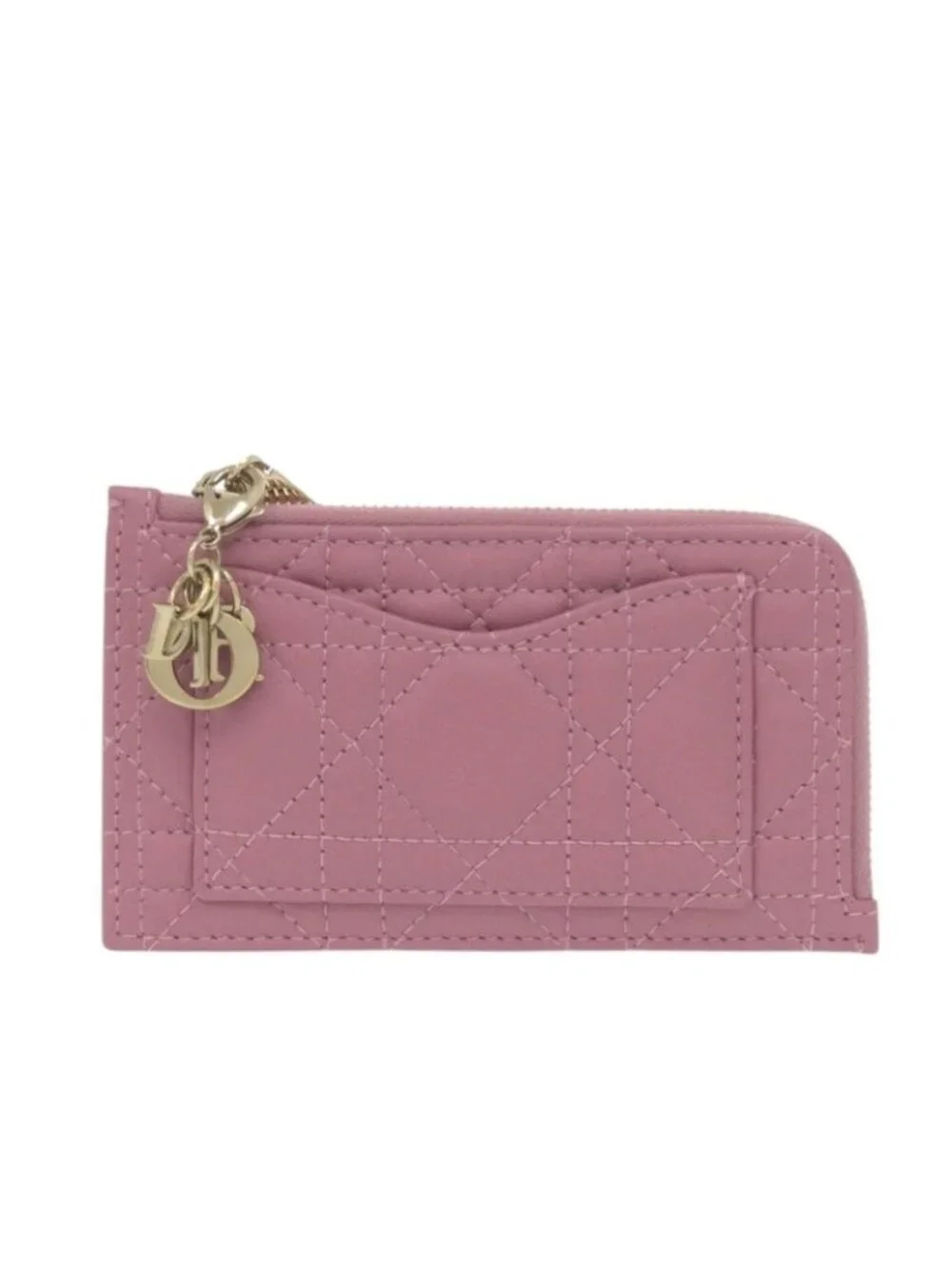 Dior Cosmos Lambskin Pink Card Case Handbag